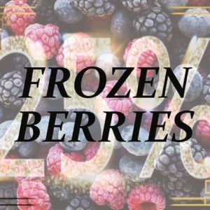 FROZEN BERRIES 2023 (what is currently available & in gallon sized ziplock bags.)