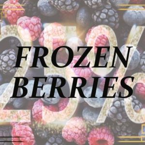 FROZEN BERRIES 2024 (what is currently available & in gallon sized ziplock bags.)